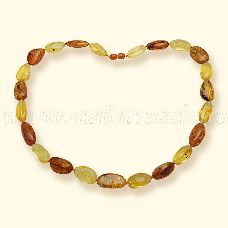 Бусы Янтарь