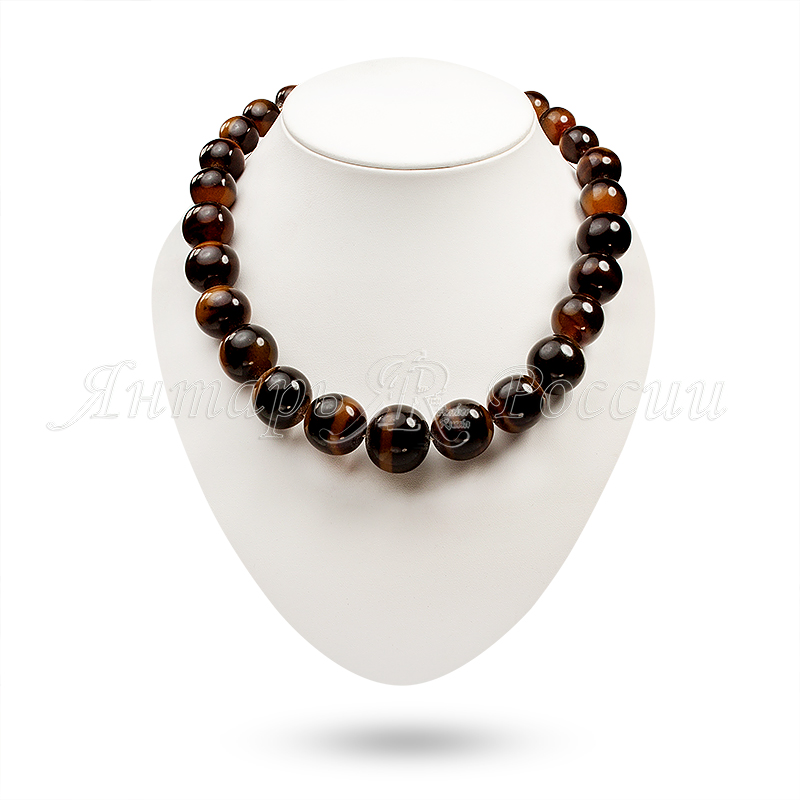 Бусы Янтарь П