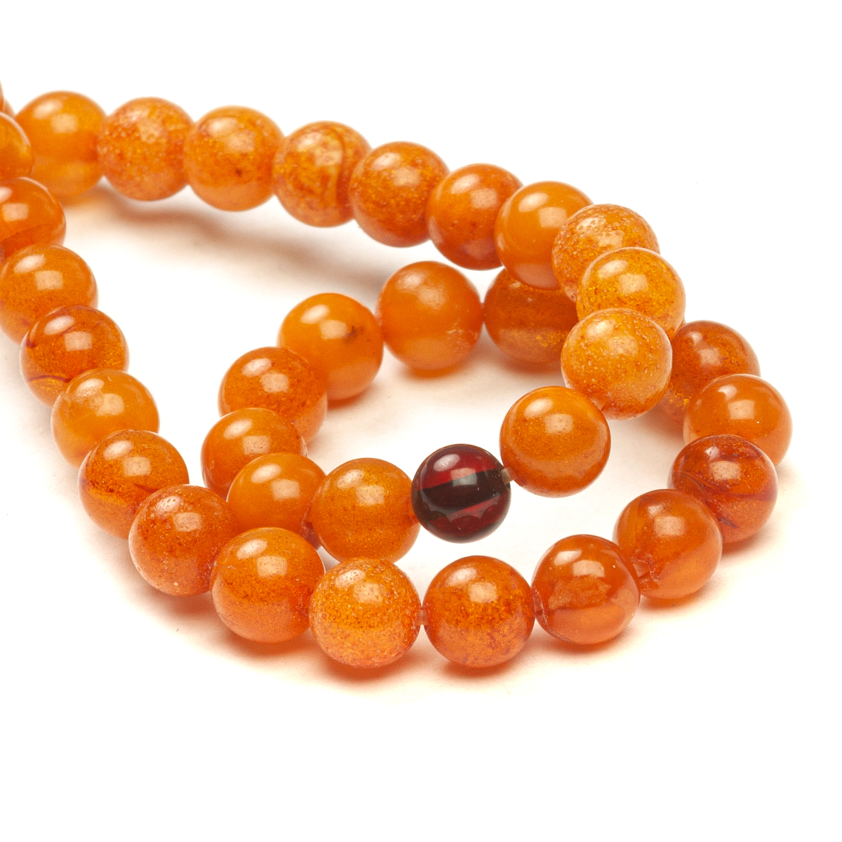 Четки Буддистские из янтаря 