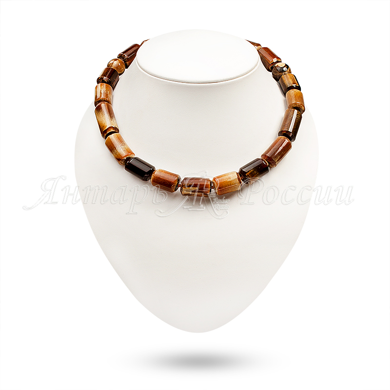Бусы Янтарь П