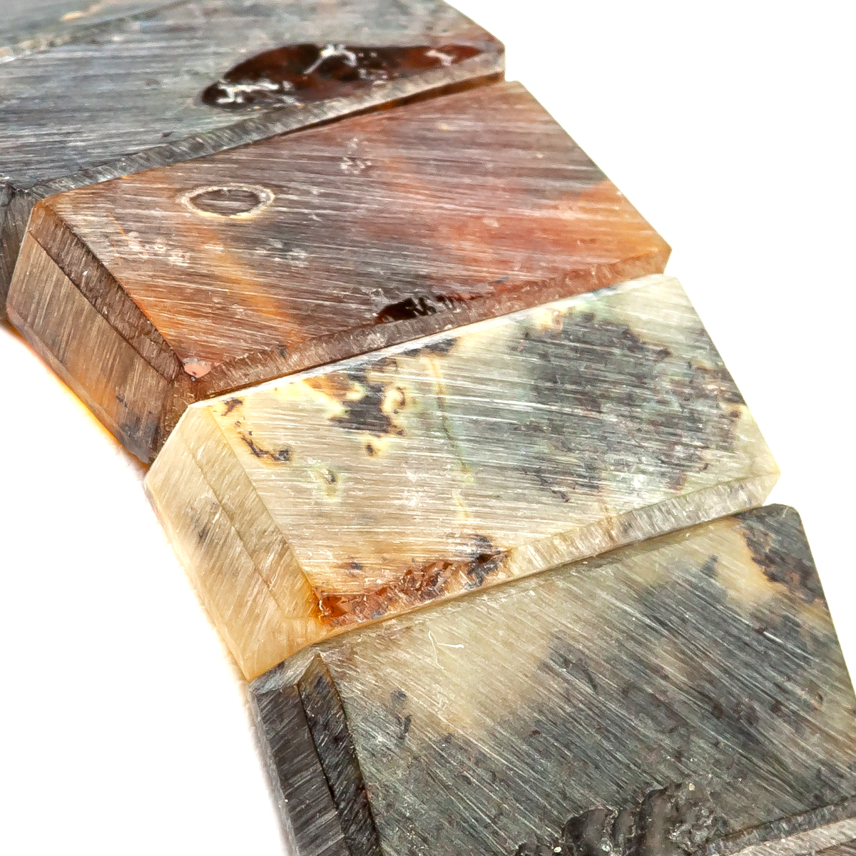 Браслет Муж. янтарь