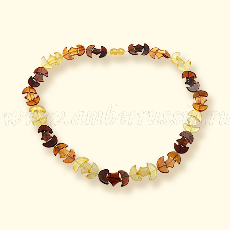 Бусы Янтарь