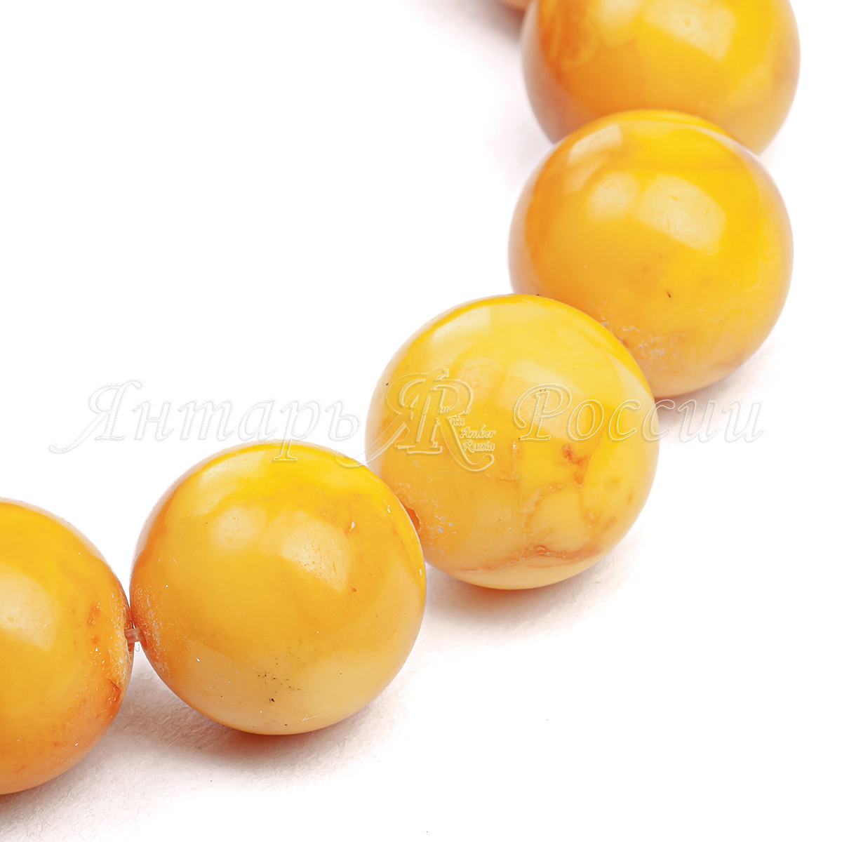Браслет янтарь