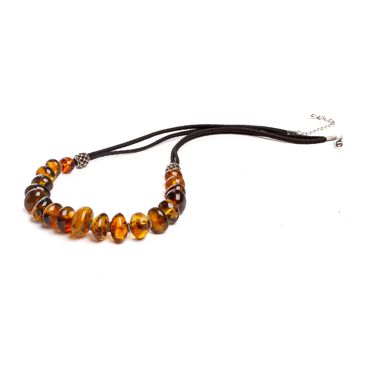 Колье из янтаря