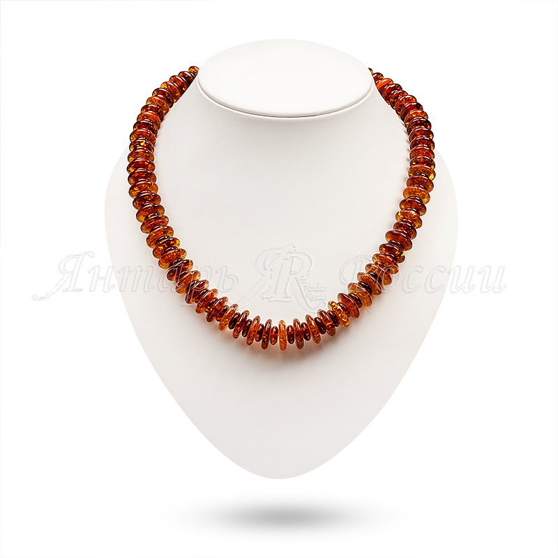 Бусы Янтарь П