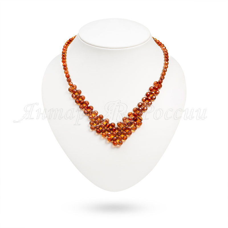 Бусы Янтарь