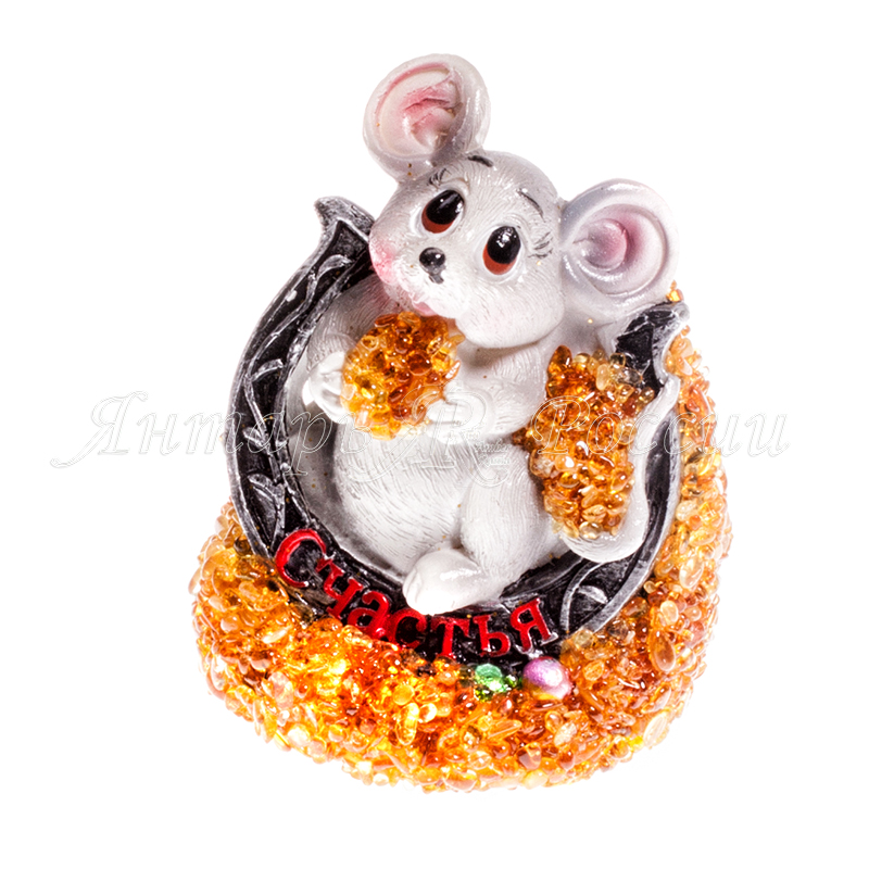 Мышь копилка Керамика Янтарь Мышь копилка Керамика Янтарь