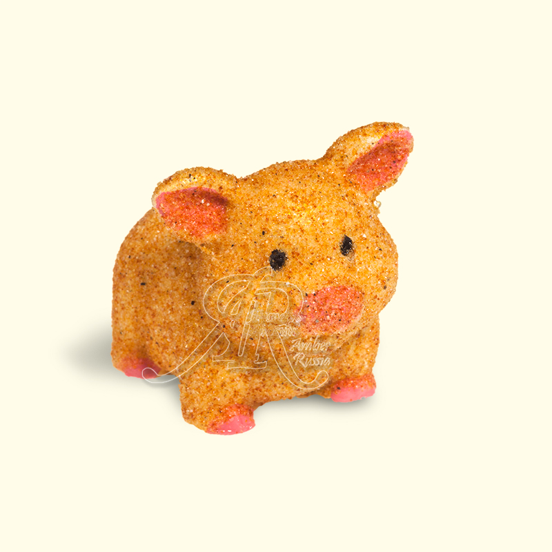 Керамика поросенок Янтарь Керамика поросенок Янтарь