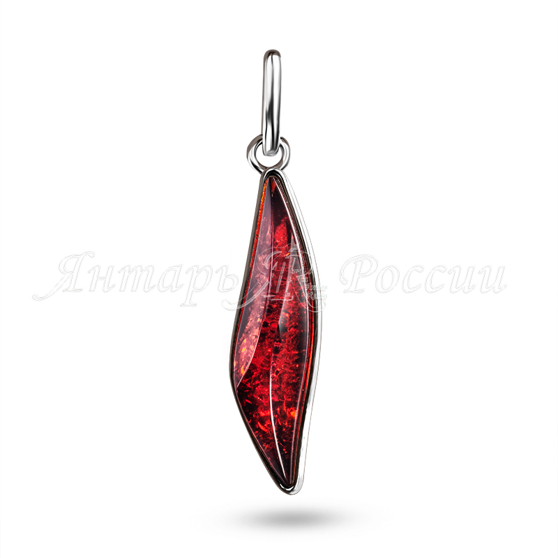 Подвеска Бернит, посеребрение Подвеска Бернит, посеребрение