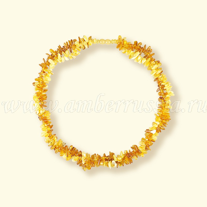 Бусы Янтарь