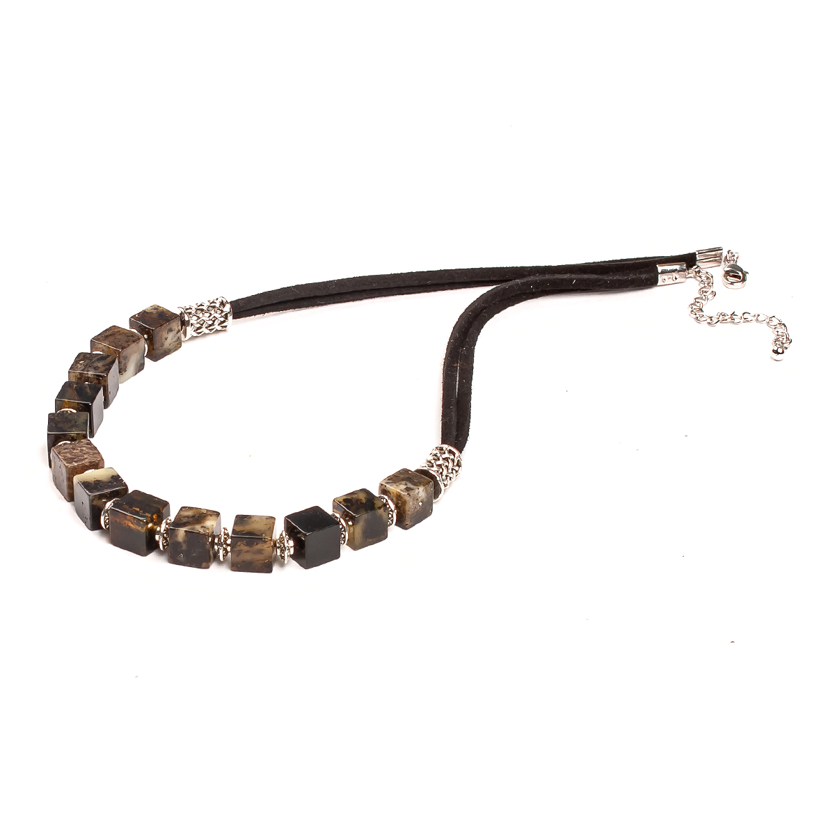 Колье из янтаря