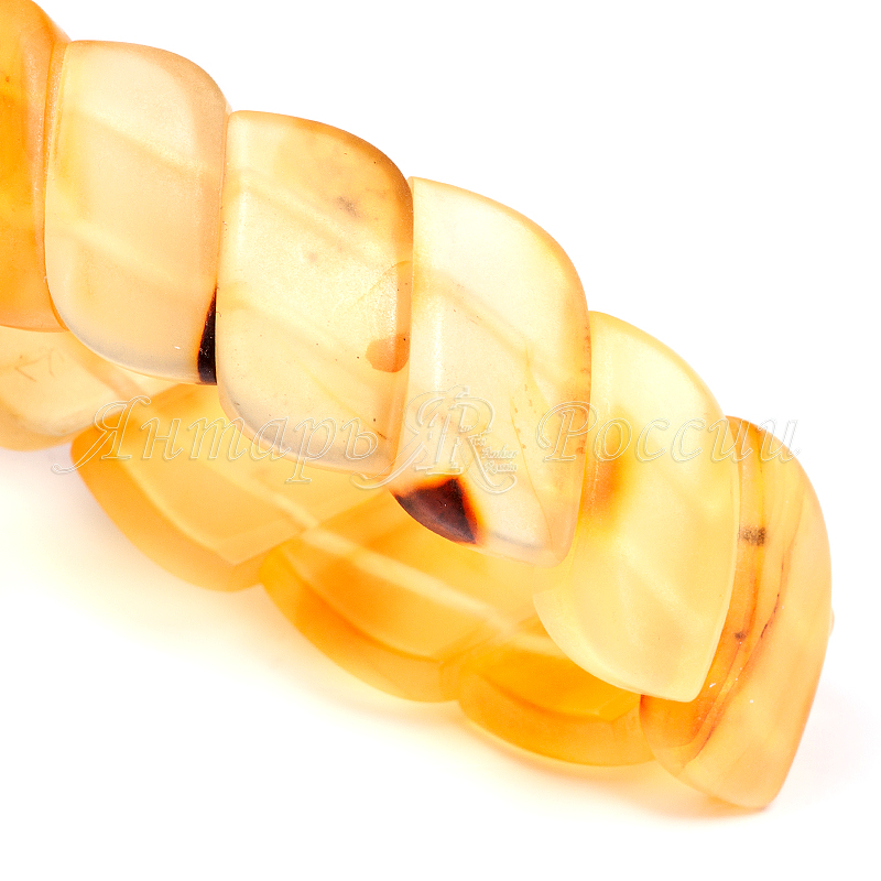 Браслет янтарь