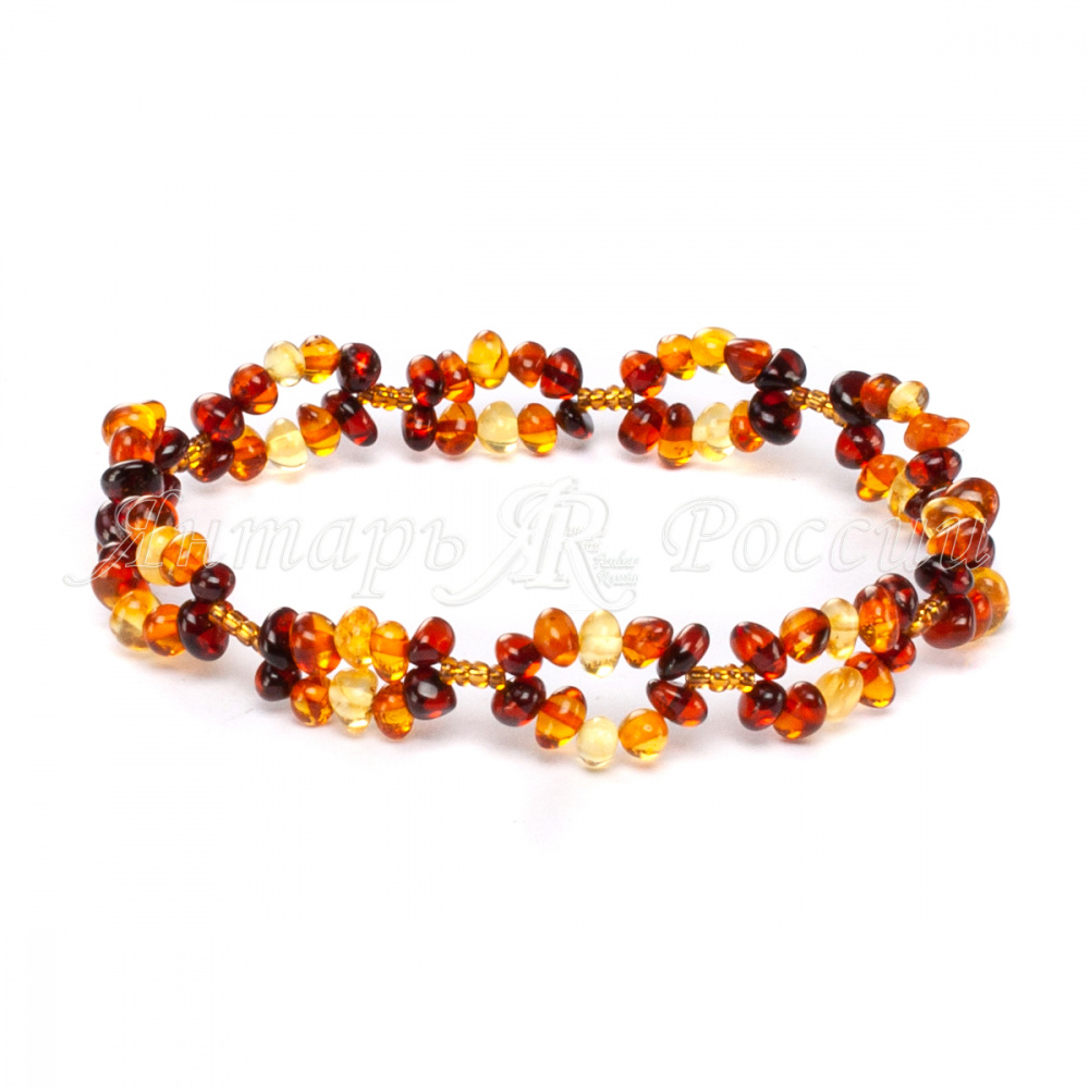 Янтарный браслет