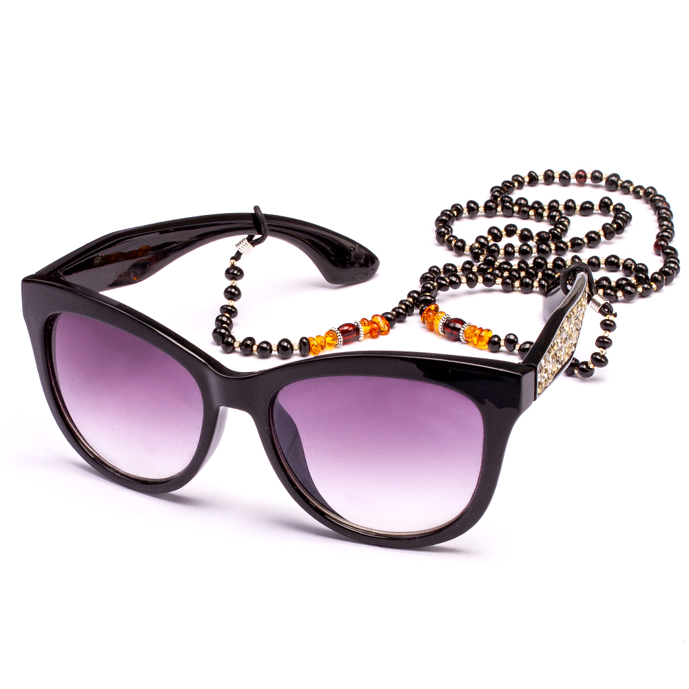 Бусы для очков Янтарь