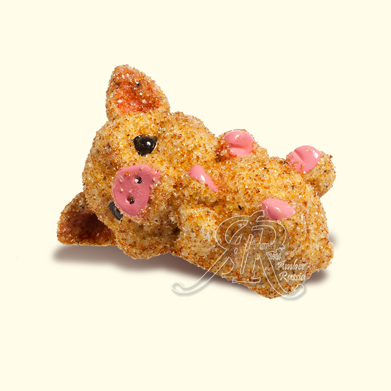 Керамика поросенок Янтарь Керамика поросенок Янтарь