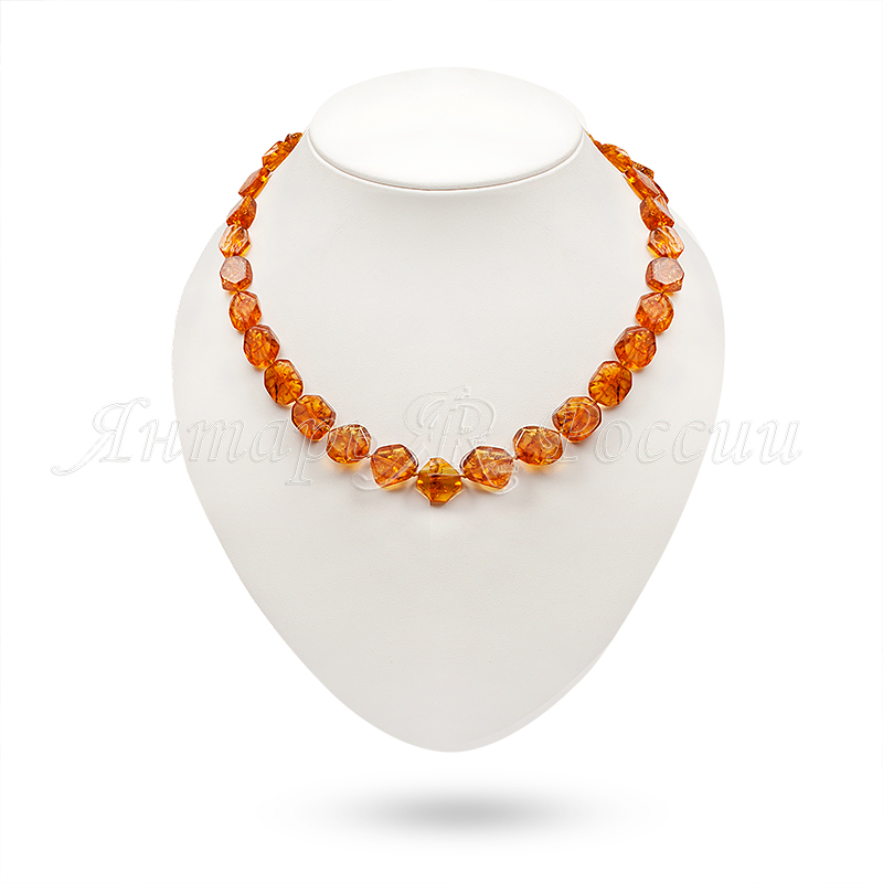 Бусы Янтарь П