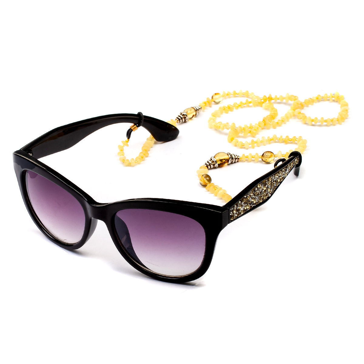 Бусы для очков Янтарь