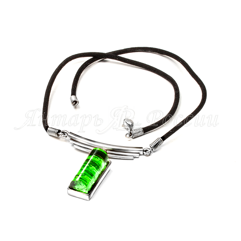 Колье Бернит, просеребрение