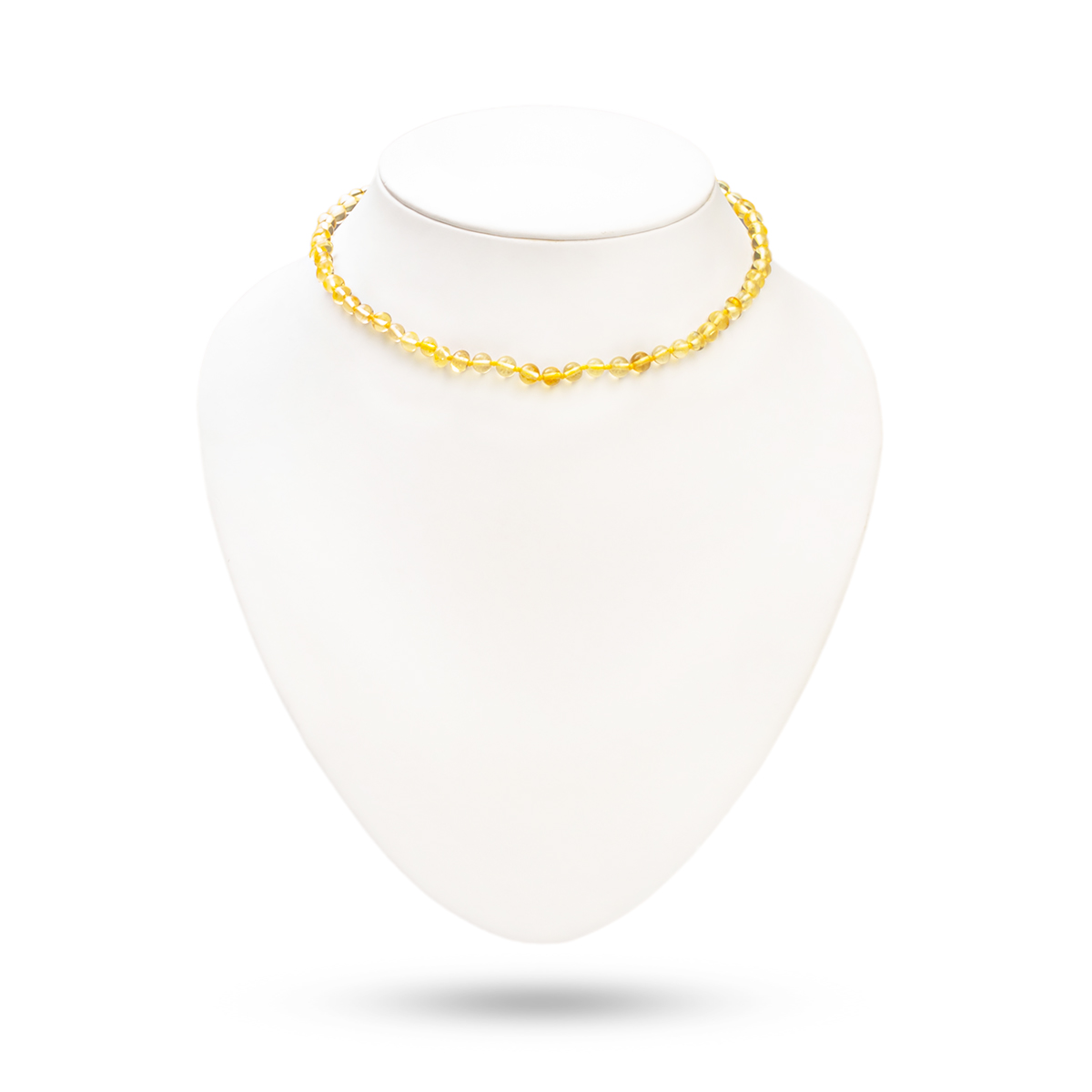 Бусы детские, янтарь