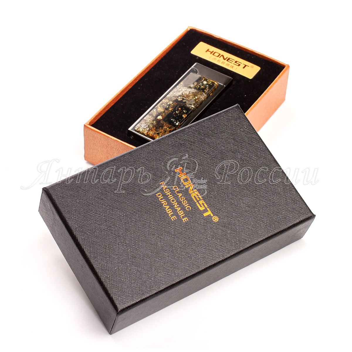 Зажигалка электронная Янтарь Зажигалка электронная Янтарь