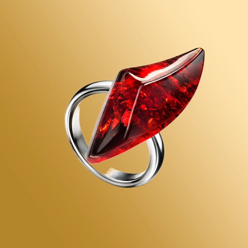 Кольца с бернитом